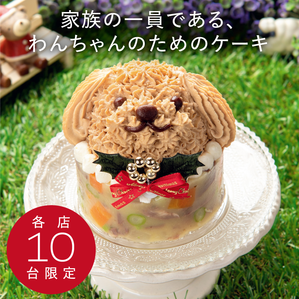 【店舗受取予約】わんちゃんのケーキ（犬用ケーキ）【2022クリスマス予約】
