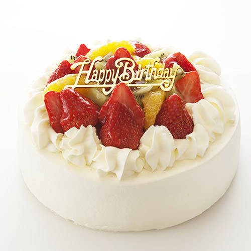 【バースデーケーキ】フルーツバースデー【店舗受取予約】